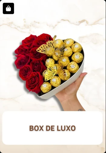 Box de Luxo — imagem real enviada do acervo Doceflorismo