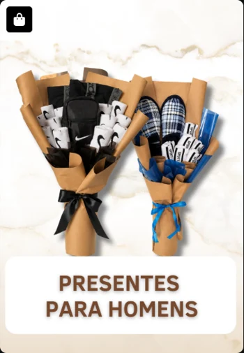 Presentes para Homens — imagem real enviada do acervo Doceflorismo