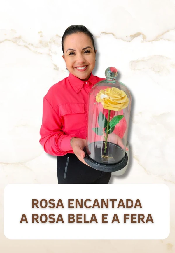 Rosa Encantada — capa real enviada do Doceflorismo